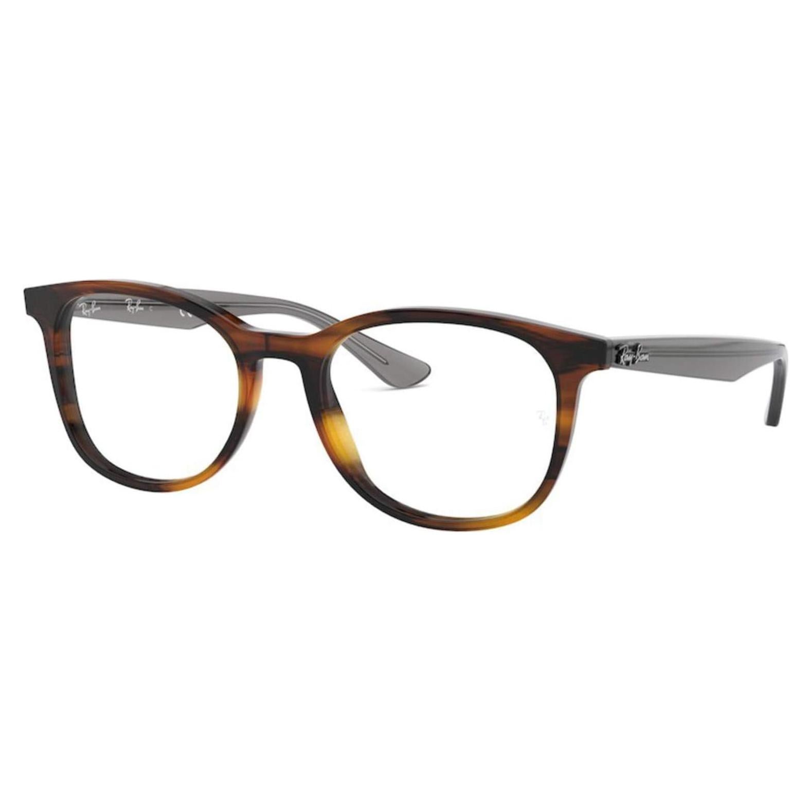 Montura de gafas Ray-Ban Rx5356 Square 54mm Havana Grey