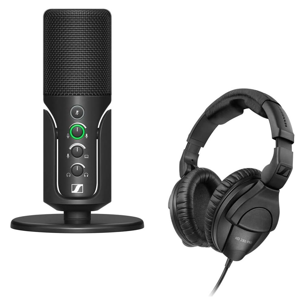 Micrófono USB-C Sennheiser Profile + Auriculares HD 280 Pro