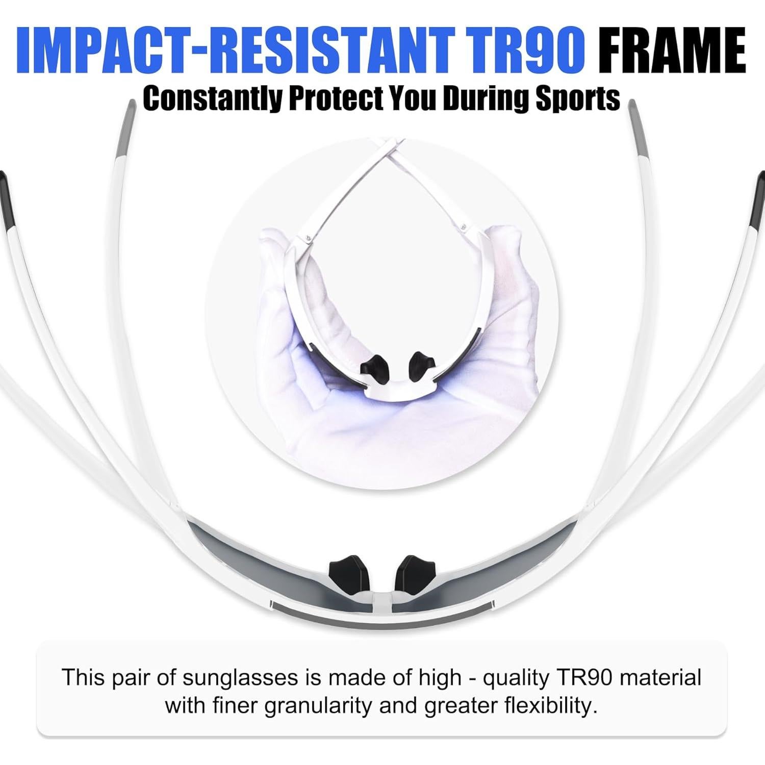 Gafas de Sol X-TIGER Deportivas Polarizadas 5 Lentes