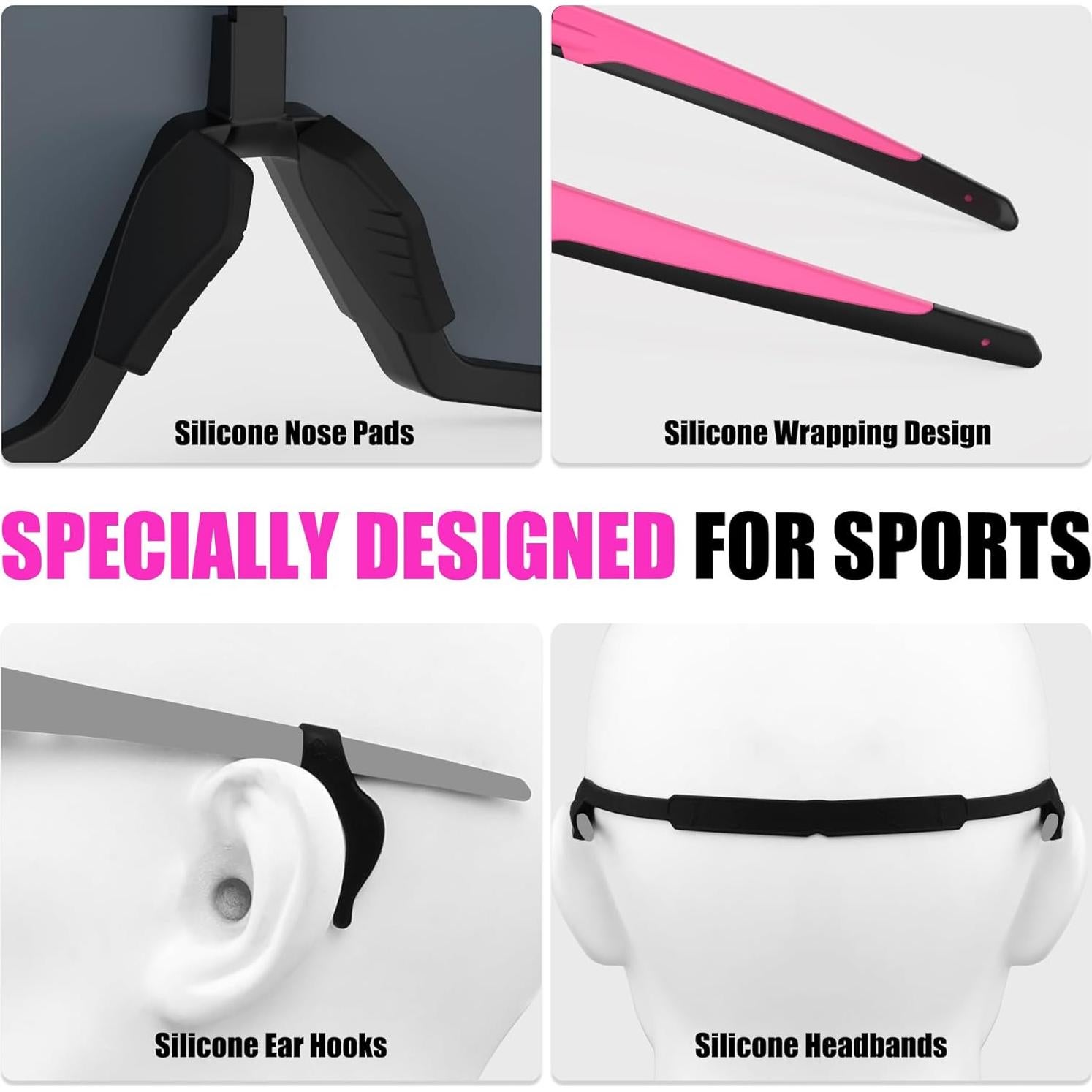 Gafas de Sol X-TIGER Polarizadas 5 Lentes Intercambiables