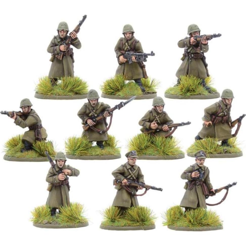 Miniaturas de Infantería Polaca 28mm Bolt Action WGB-PI-04