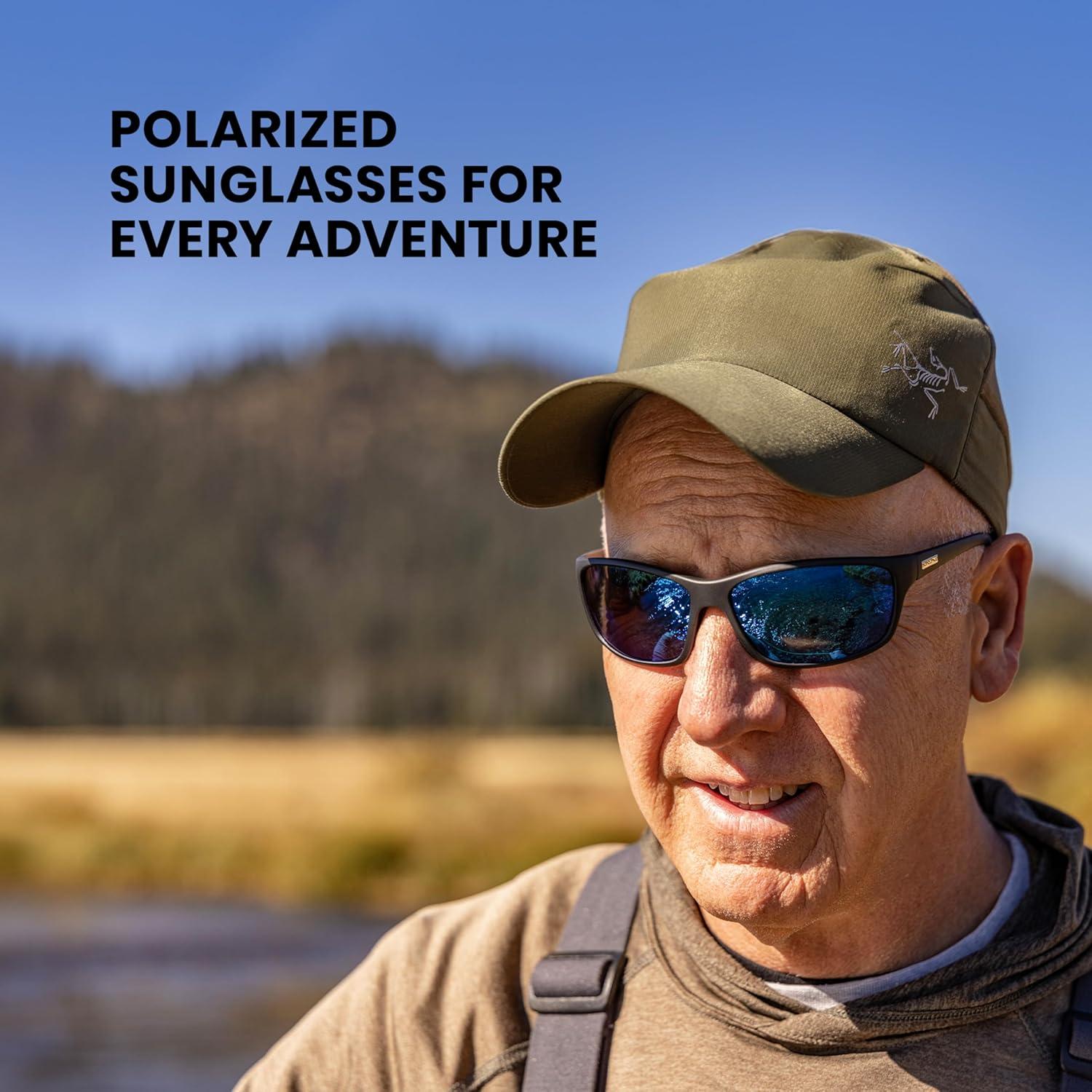 Gafas de sol polarizadas Suncloud Sentry - 100% UV - Negro mate