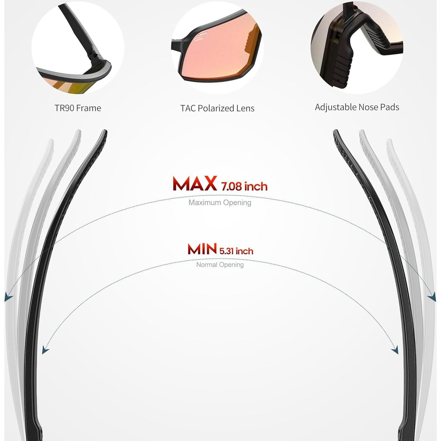 Gafas Fotoquímicas UV400 YOZISS para Ciclismo y Deportes