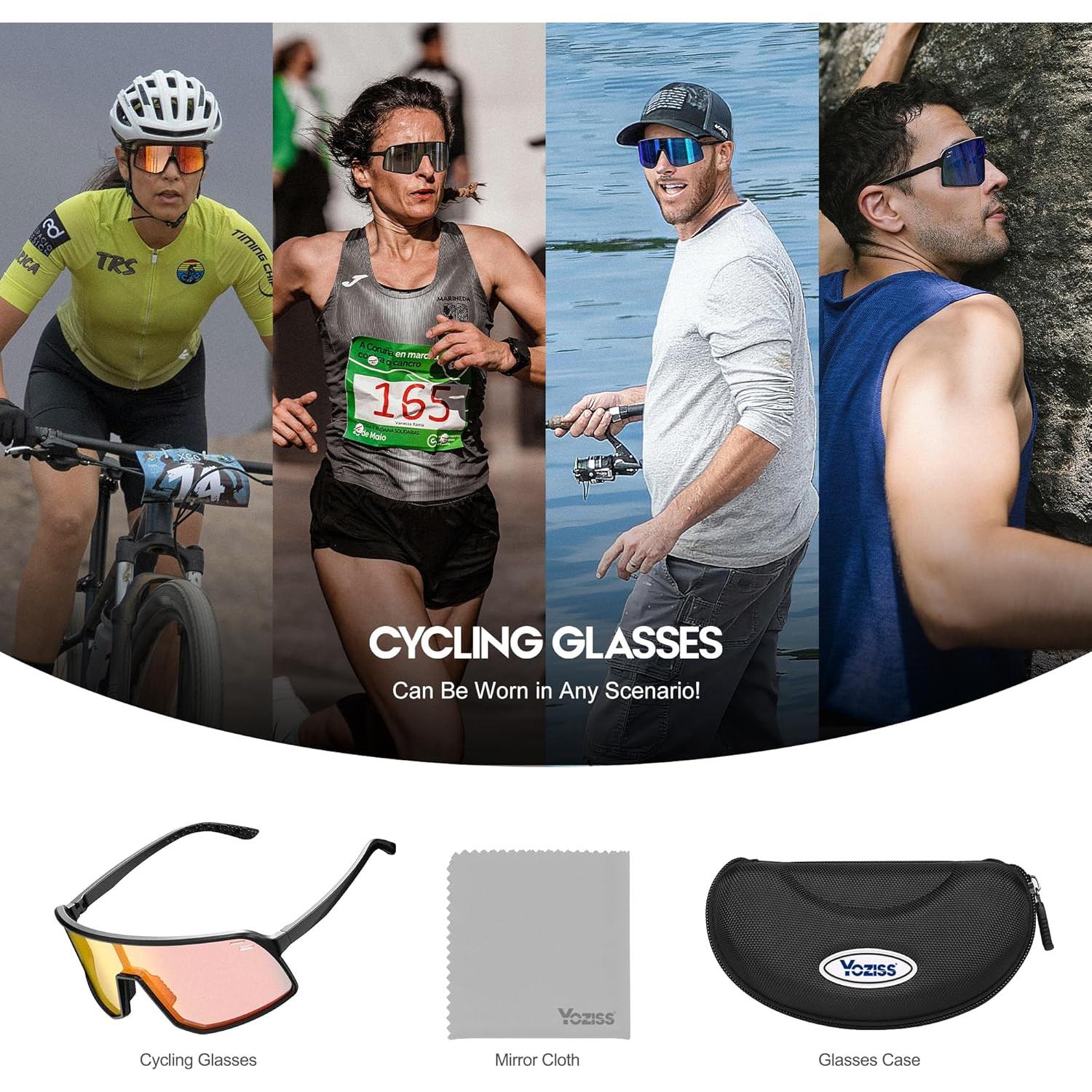 Gafas Fotoquímicas UV400 YOZISS para Ciclismo y Deportes
