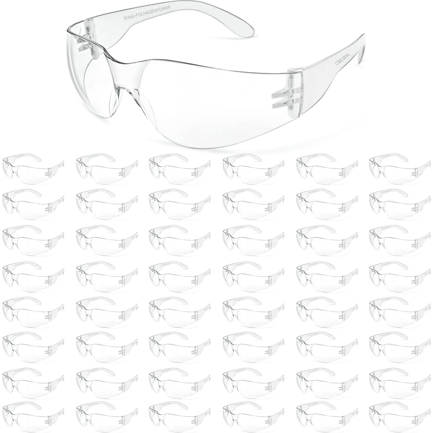 Gafas de Seguridad TICONN Transparentes Anti-rayones