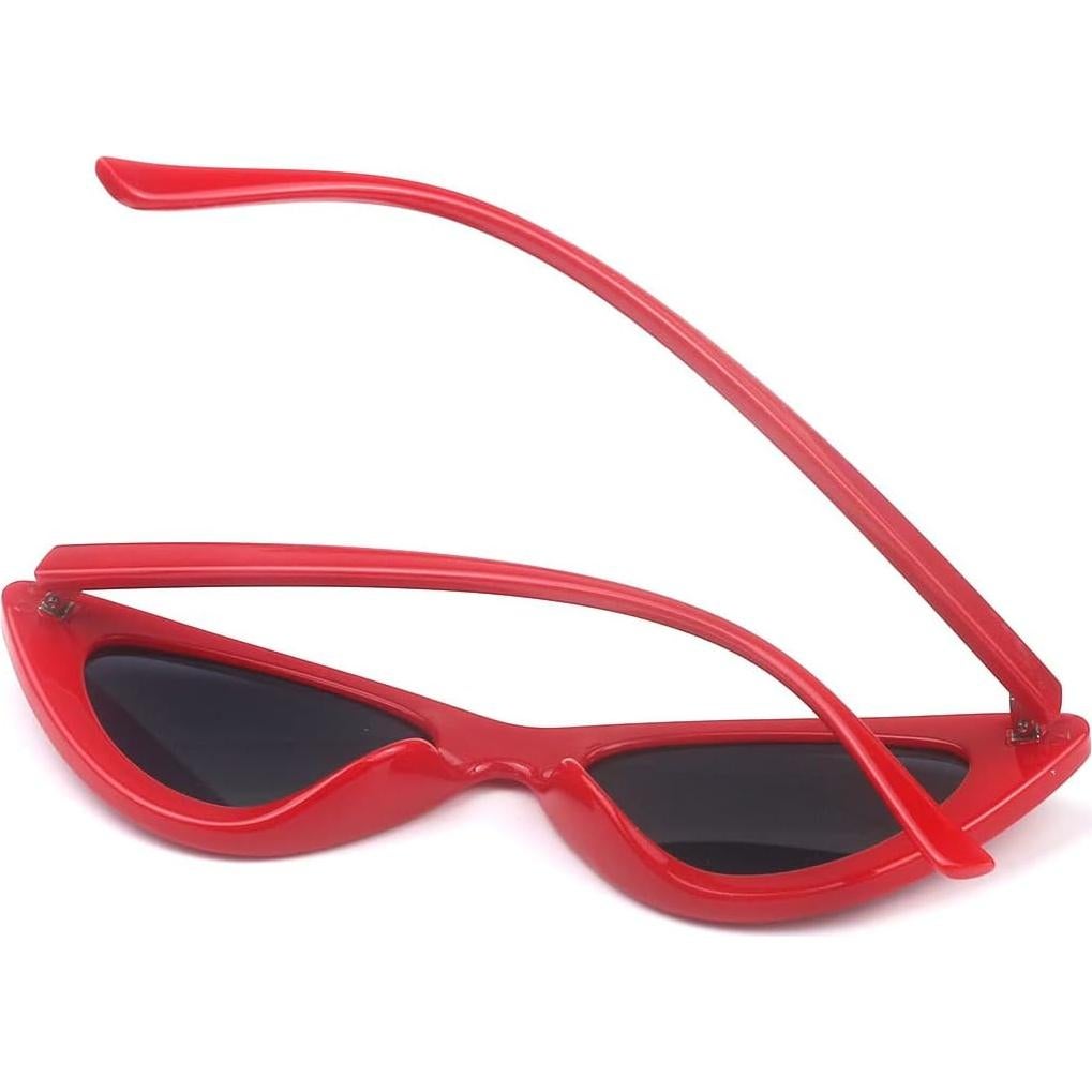 Gafas de Sol Cat Eye Rojo para Mujeres Vintage