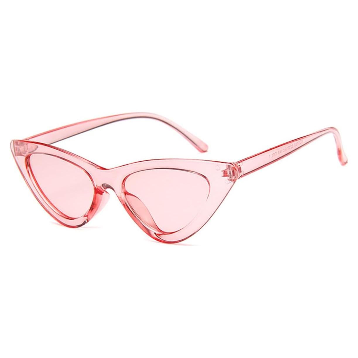 Gafas de Sol Cat Eye Rosa para Mujeres Vintage Plástico