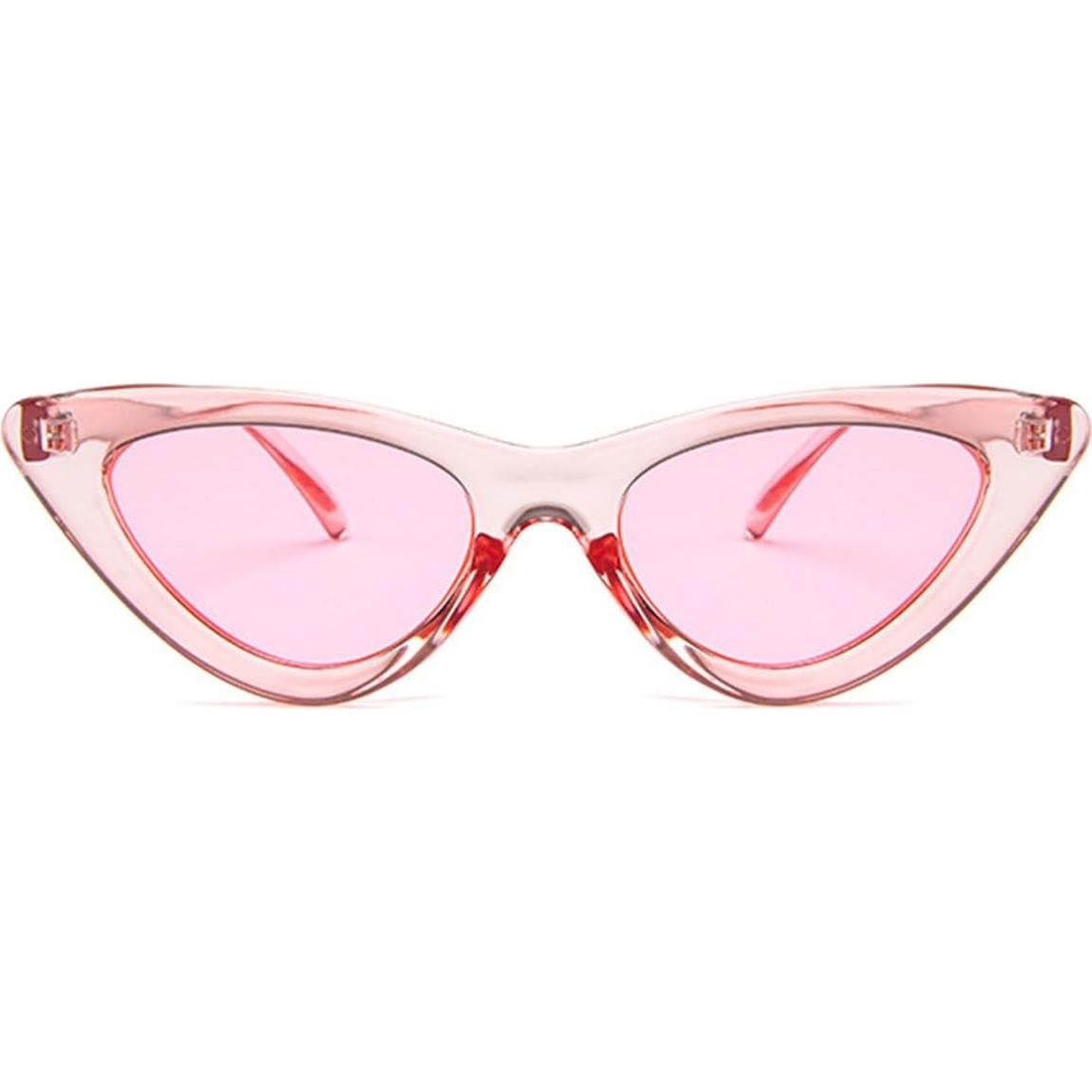 Gafas de Sol Cat Eye Rosa para Mujeres Vintage Plástico