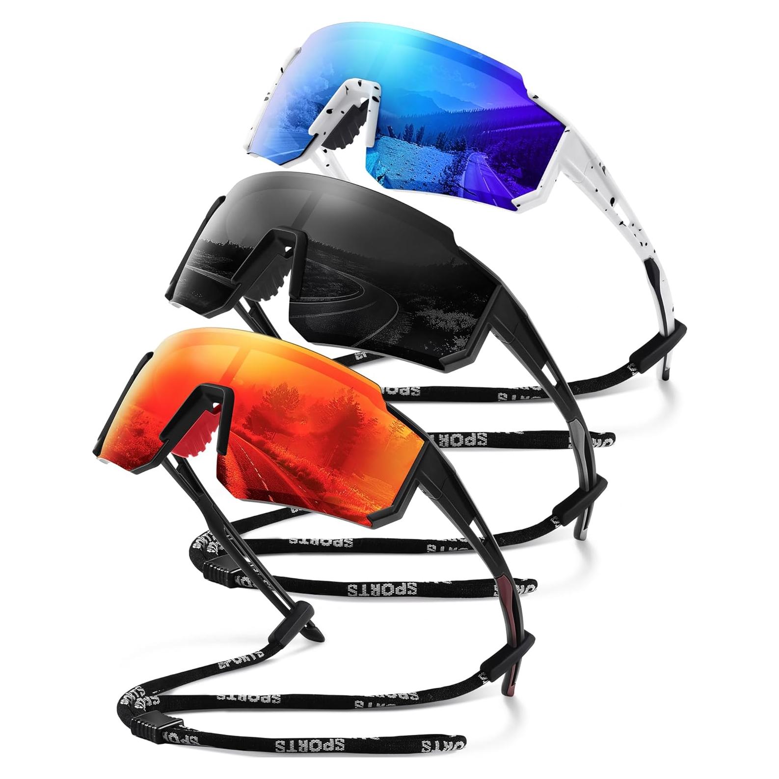 Gafas de sol deportivas Gesruny con lentes polarizados UV400