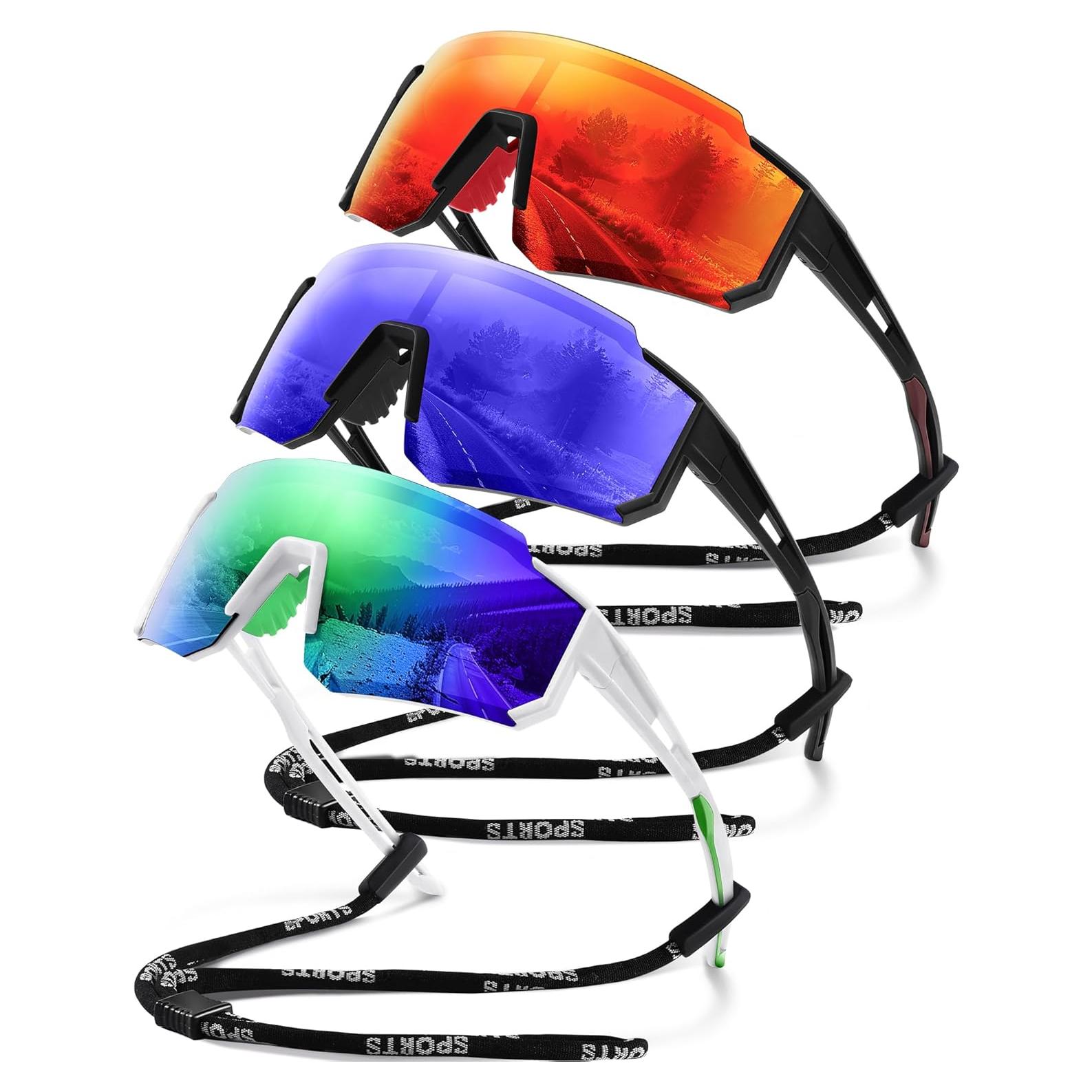 Gafas de sol deportivas Gesruny con lentes polarizados UV400