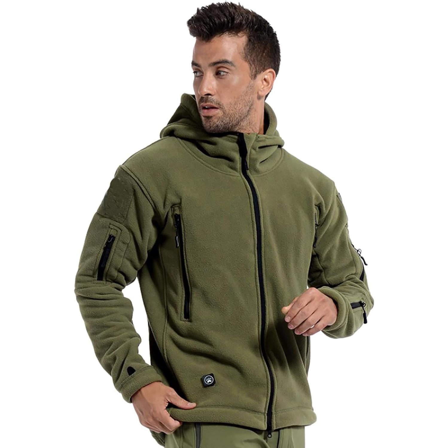 Sudadera Táctica ReFire Gear para Hombre Verde Ejército