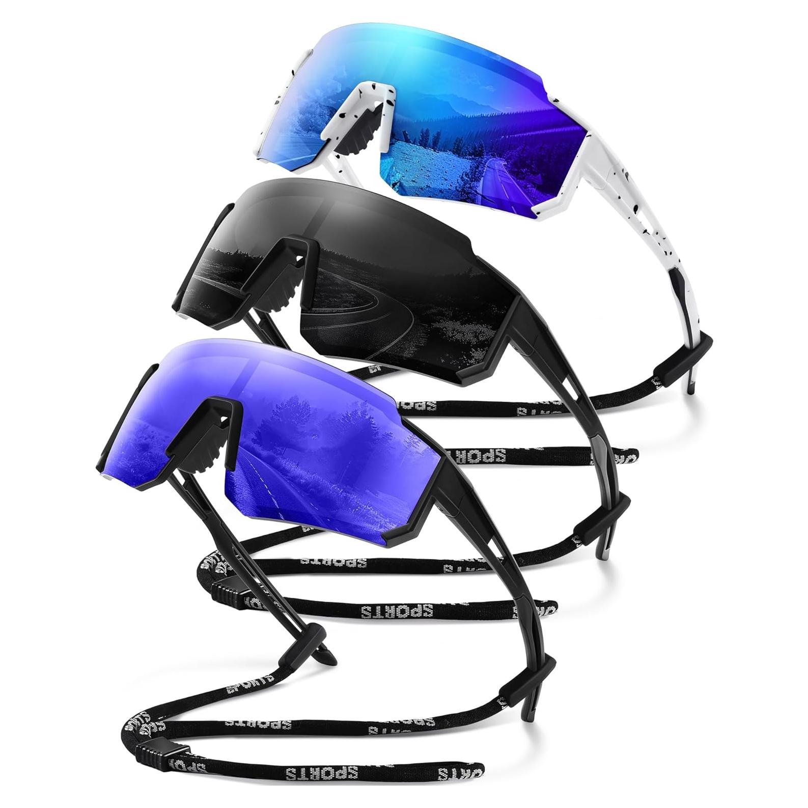 Gafas de sol deportivas Gesruny con lentes polarizados UV400