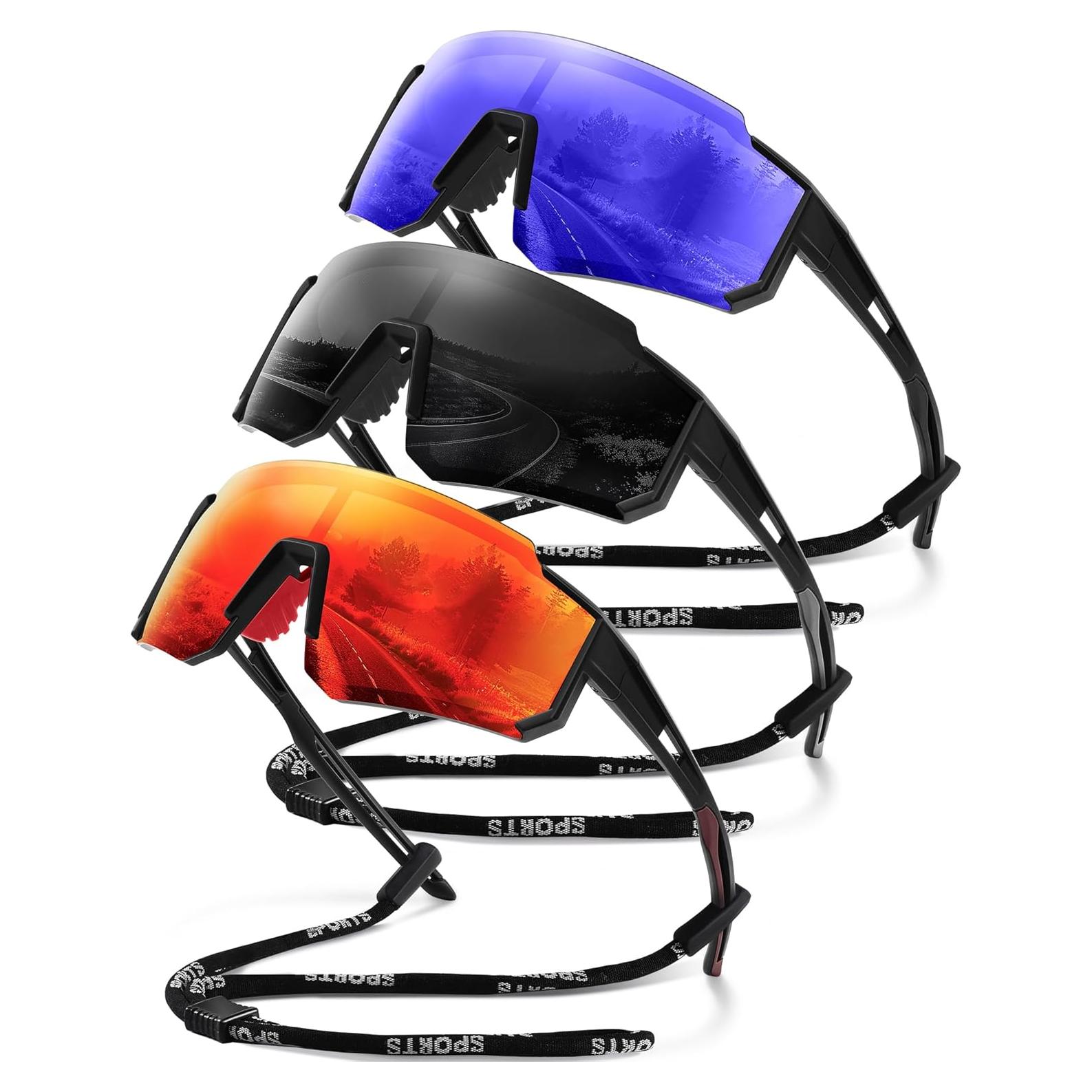 Gafas de sol deportivas Gesruny con lentes polarizados UV400