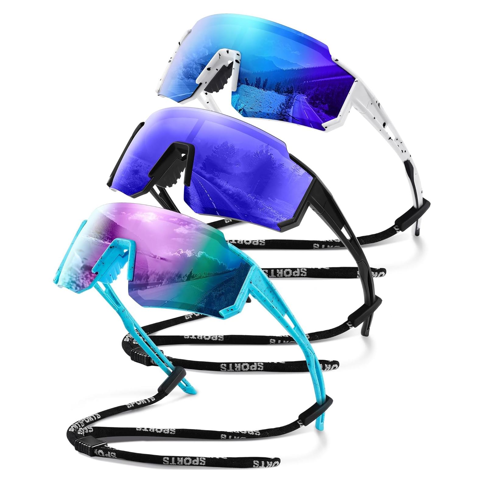 Gafas de sol deportivas Gesruny con lentes polarizados UV400