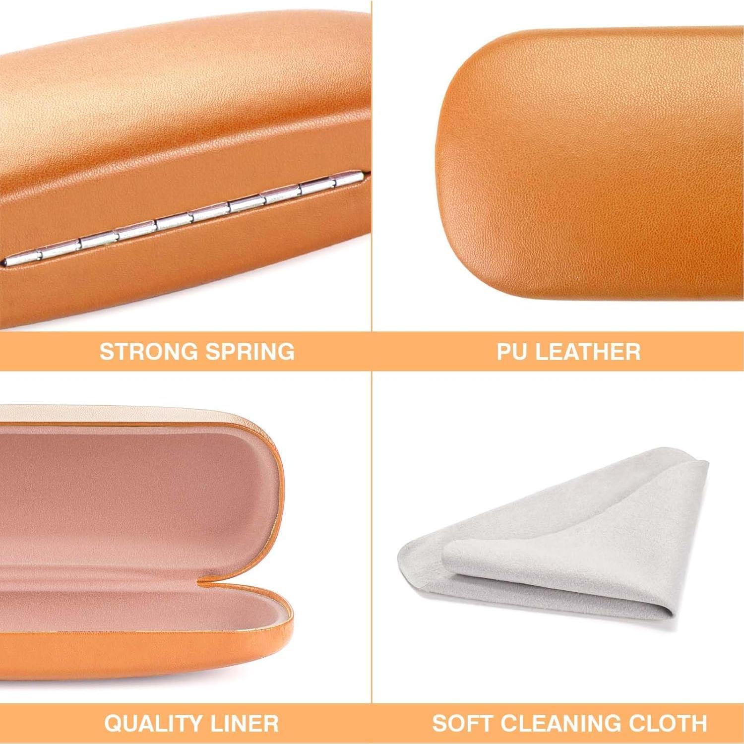 Estuche Duro Marvolia para Gafas de Sol - Naranja