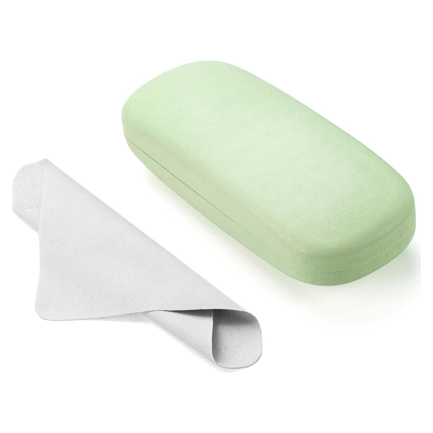 Estuche rígido para gafas Marvolia - Cuero PU compacto