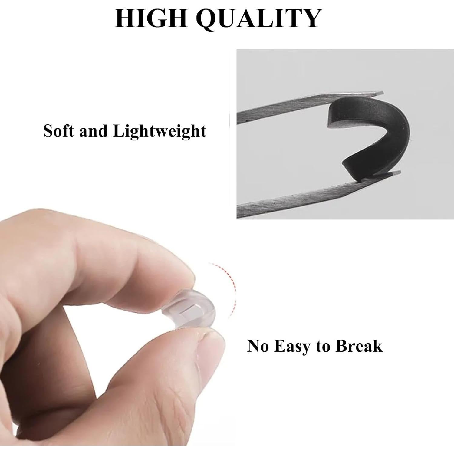 Cubiertas de Silicona Antideslizantes para Gafas KECHIO - 5 Pares