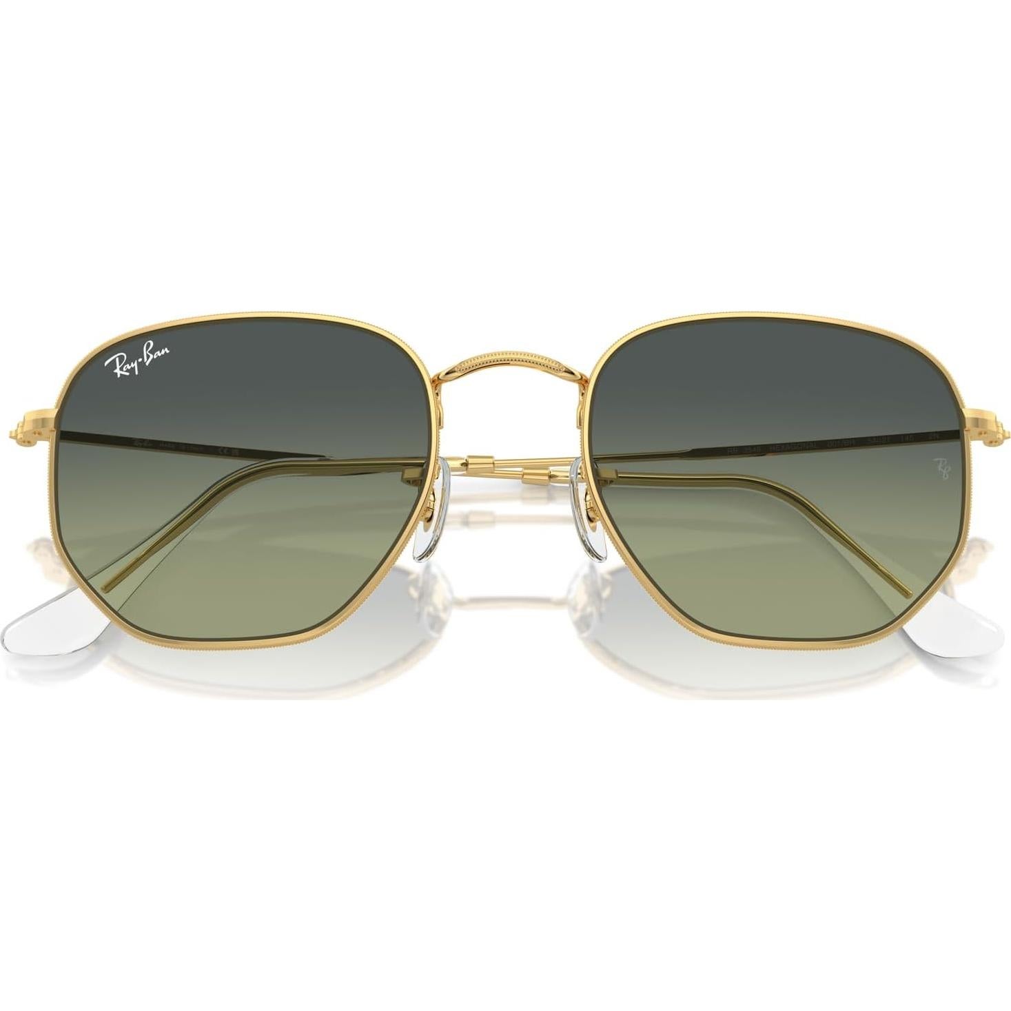 Gafas de sol Ray-Ban RB3548 Hexagonal Evolve 54mm Dorado/Verde