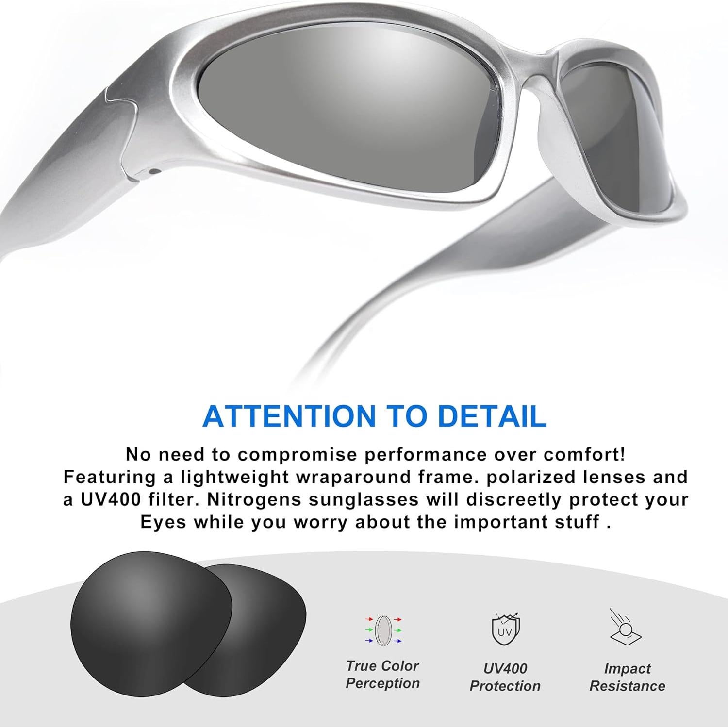 Gafas de sol envolventes GUVIVI para hombres y mujeres