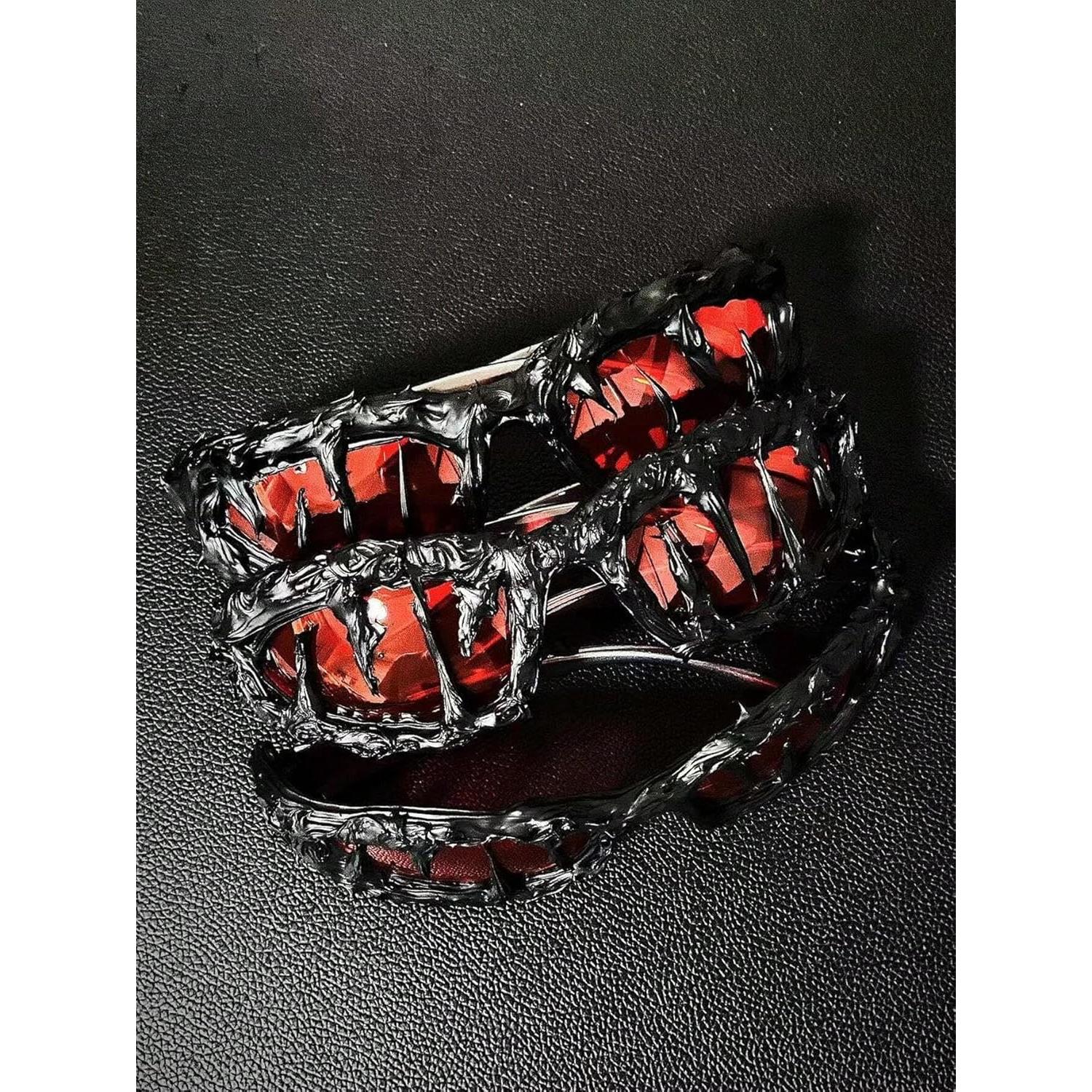 Gafas de sol GUVIVI ovaladas UV protección rojas