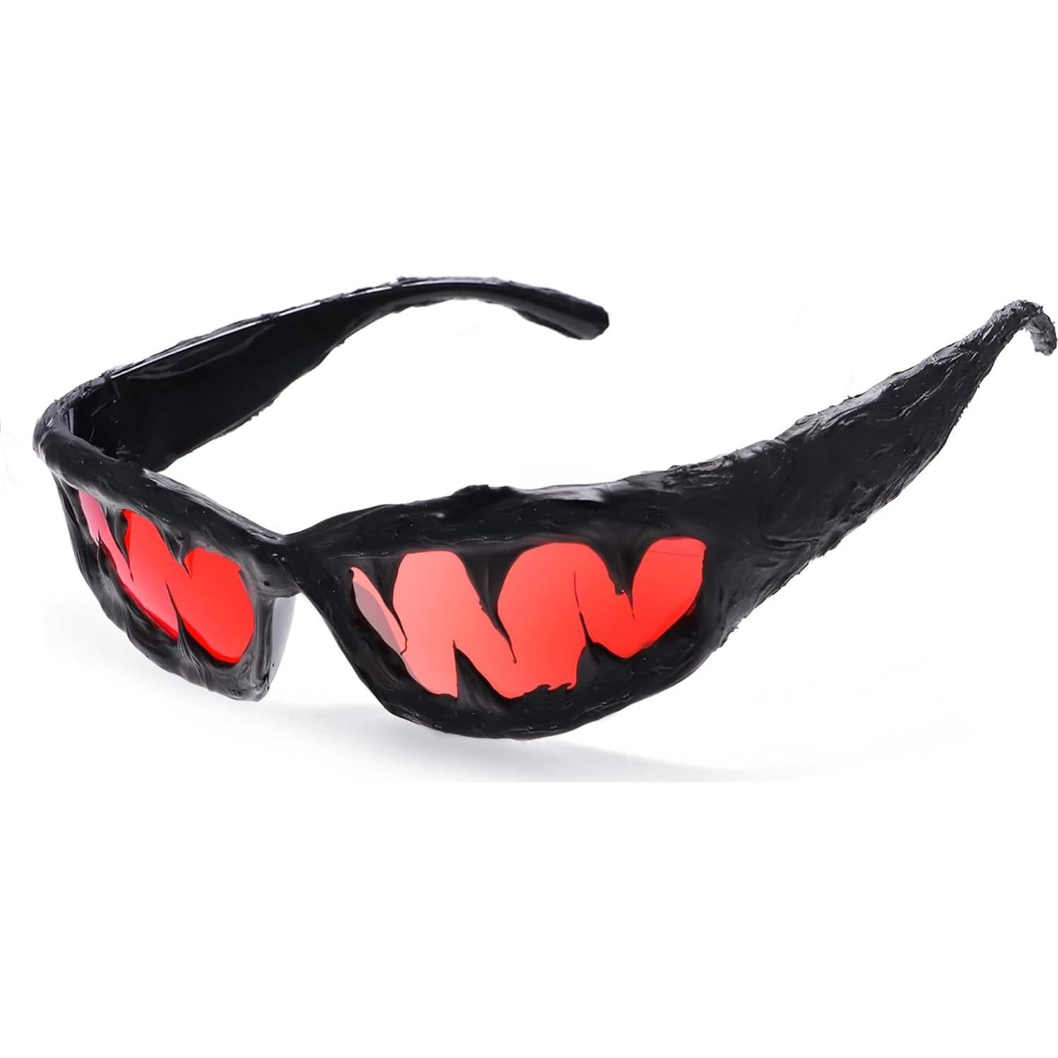 Gafas de sol GUVIVI ovaladas UV protección rojas