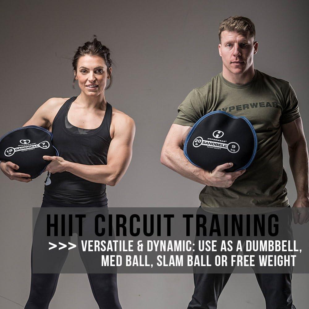 Hyperwear SandBell Bolsa de Arena 0.9-22.7 kg Neopreno