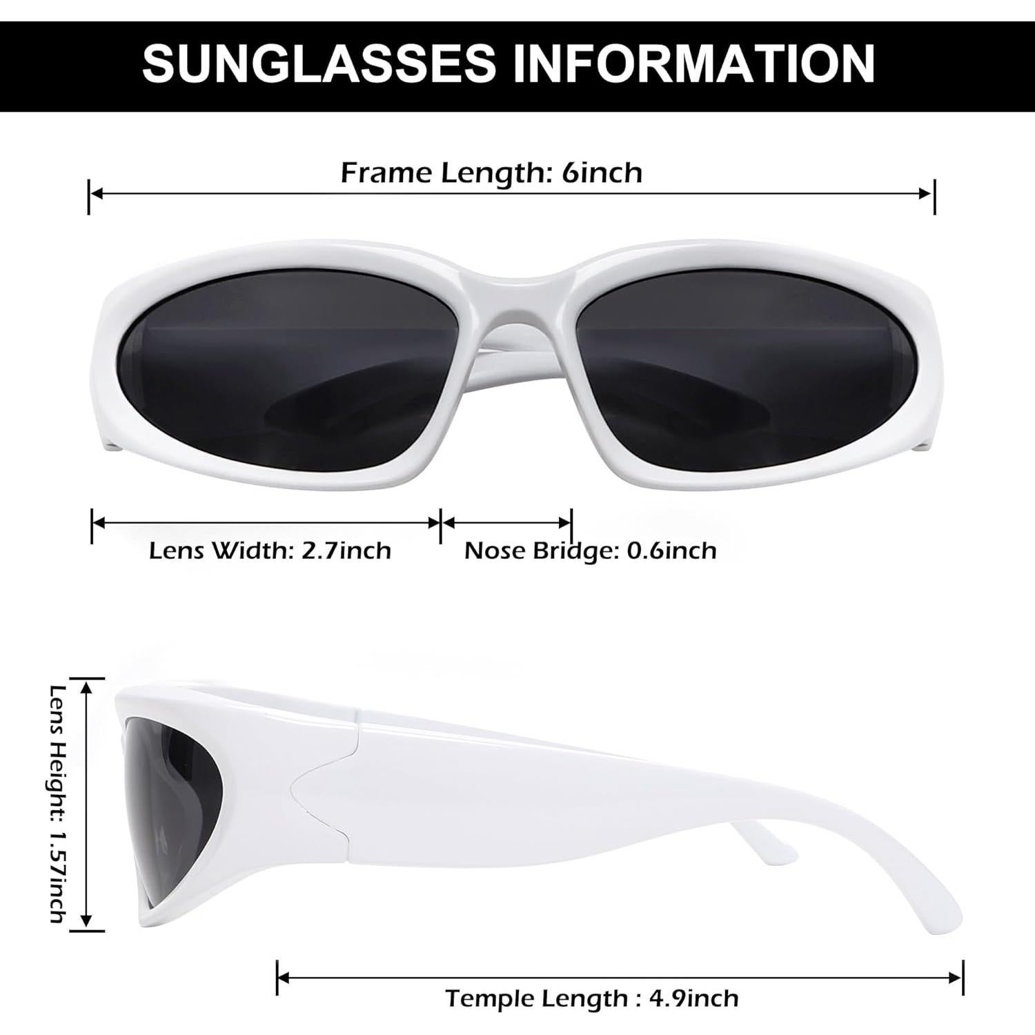 Gafas de sol envolventes GUVIVI para hombres y mujeres