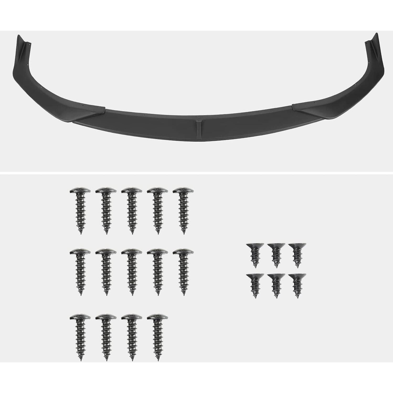 Labio de Parachoques Frontal Spec-D Negro Mate Mazda 3 2019-2020