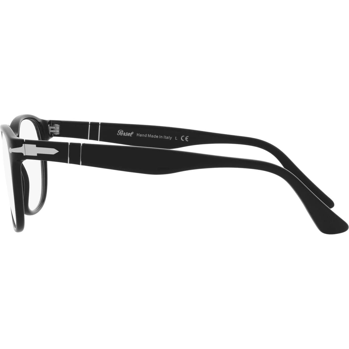 Gafas de Prescripción Persol PO3283V Cuadradas Negras 52mm