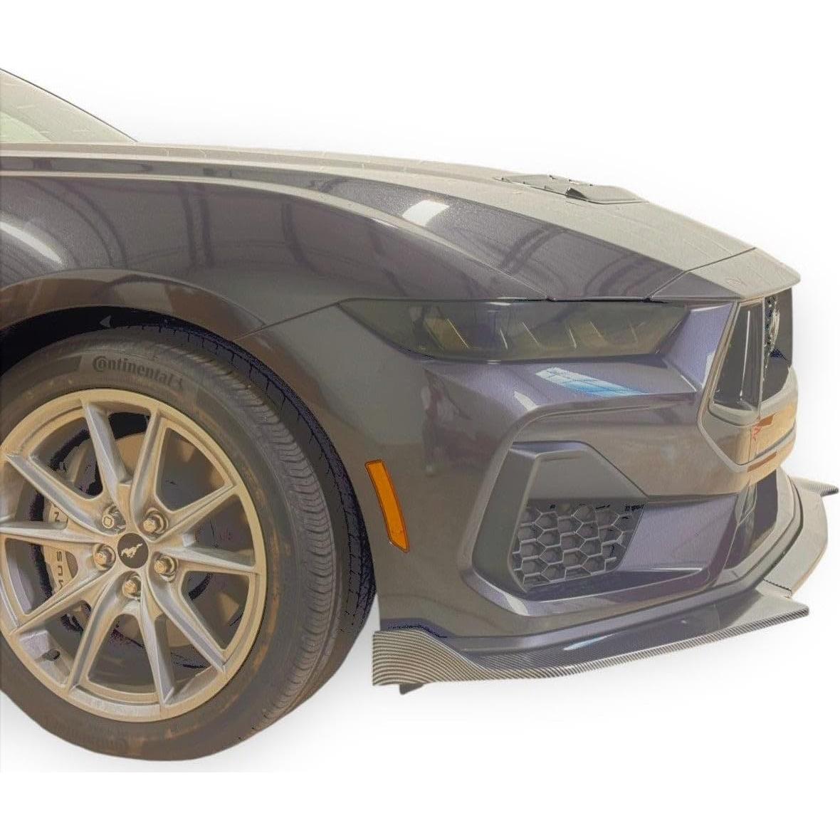 Spoiler de Labio Frontal JSD 3 Piezas para Mustang GT 2024-2025