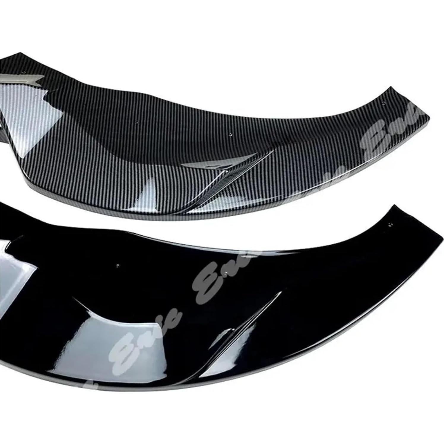 Spoiler Labio Frontal BMW X3 X4 G01 G02 2018-2021 Negro Brillante
