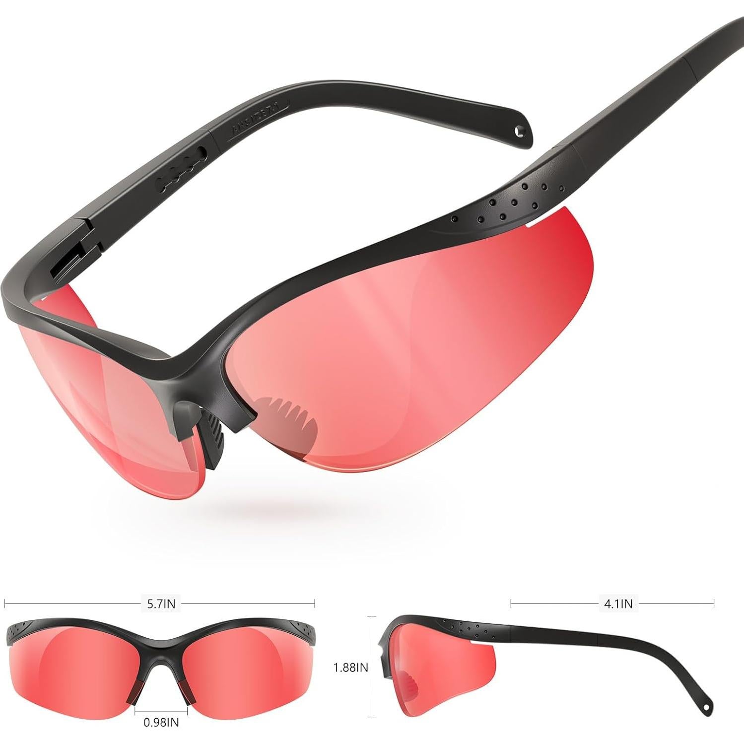 Gafas de Tiro LaneTop Anti Niebla Protección Ocular