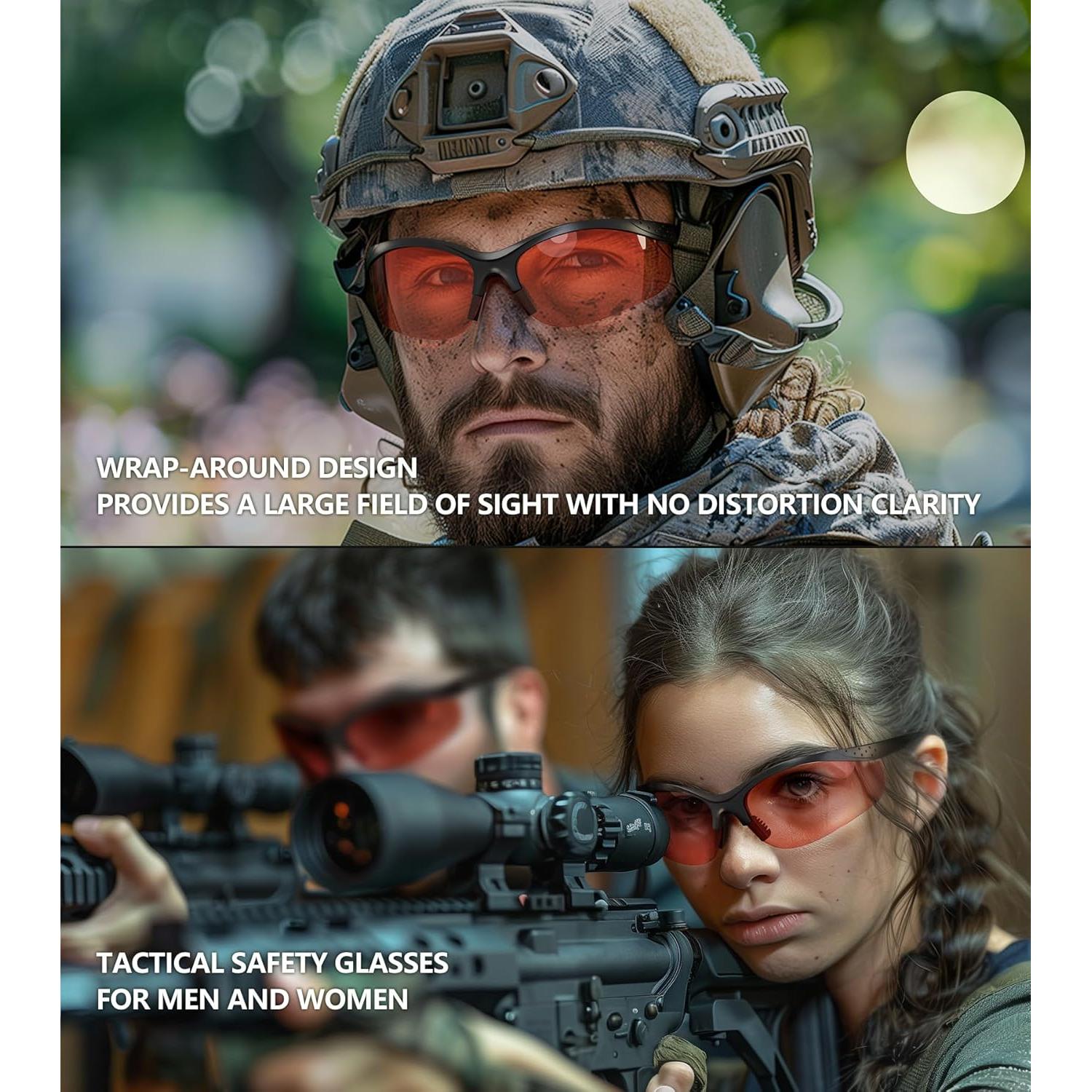 Gafas de Tiro LaneTop Anti Niebla Protección Ocular