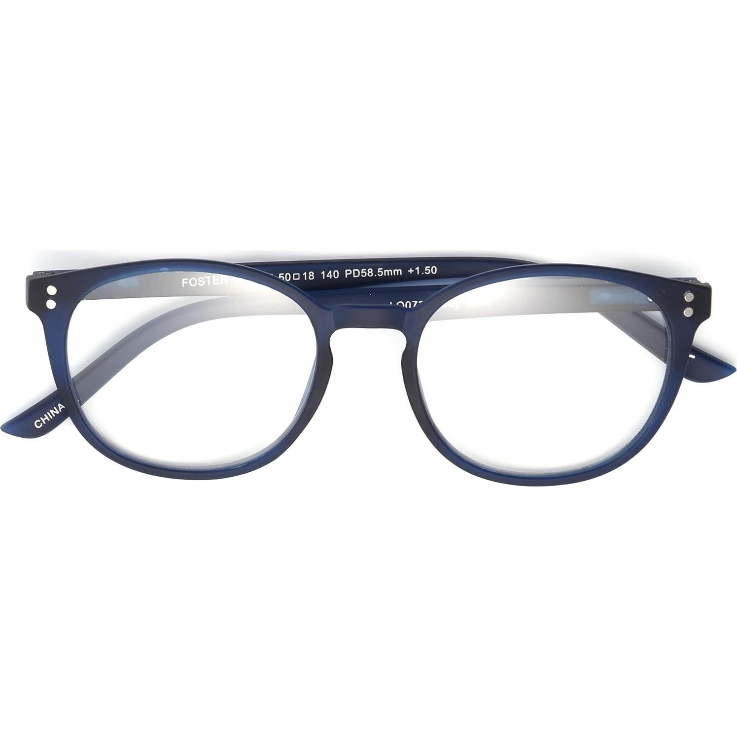 Gafas de lectura Foster Grant Joey 1.5x Anti-Fog Azul