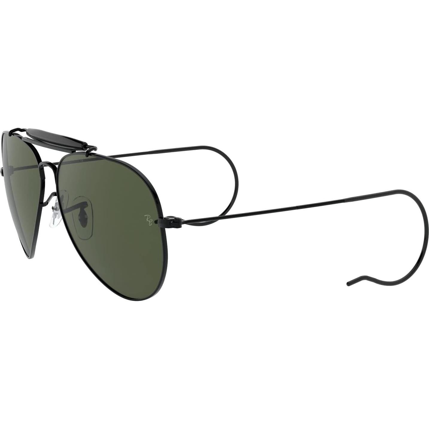 Gafas de Sol Ray-Ban RB3030 Outdoorsman Negro 58mm