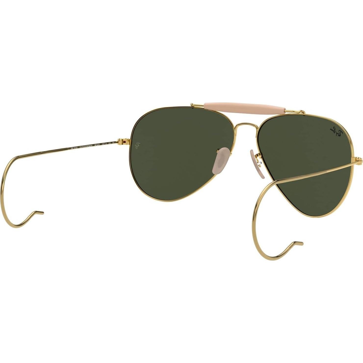 Gafas de Sol Ray-Ban RB3030 Outdoorsman I 58mm Oro Verde