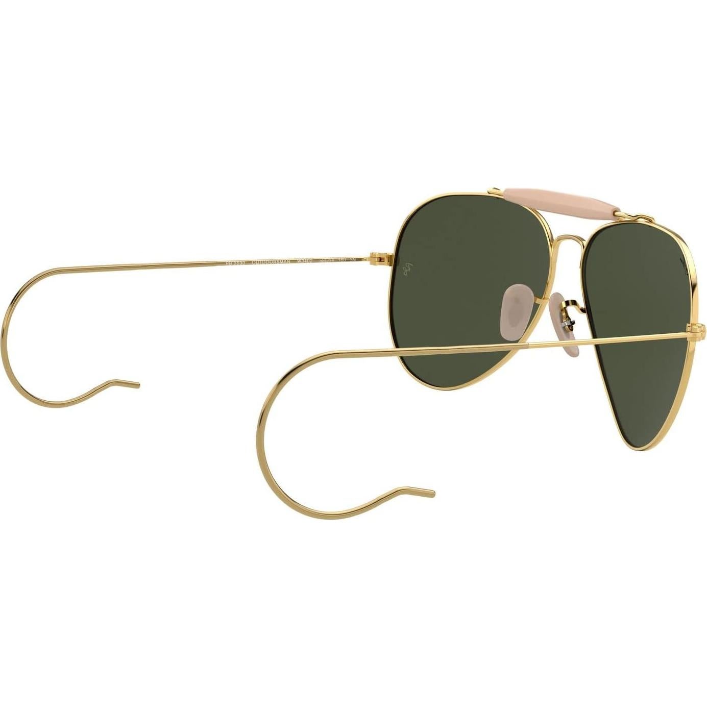 Gafas de Sol Ray-Ban RB3030 Outdoorsman I 58mm Oro Verde