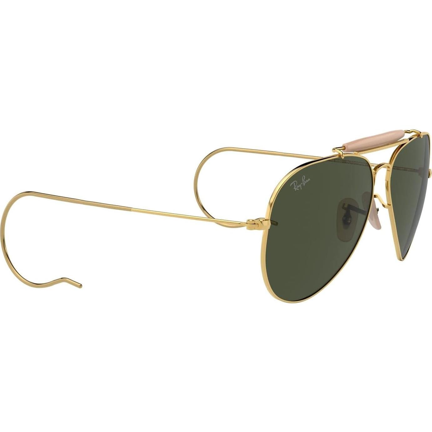Gafas de Sol Ray-Ban RB3030 Outdoorsman I 58mm Oro Verde