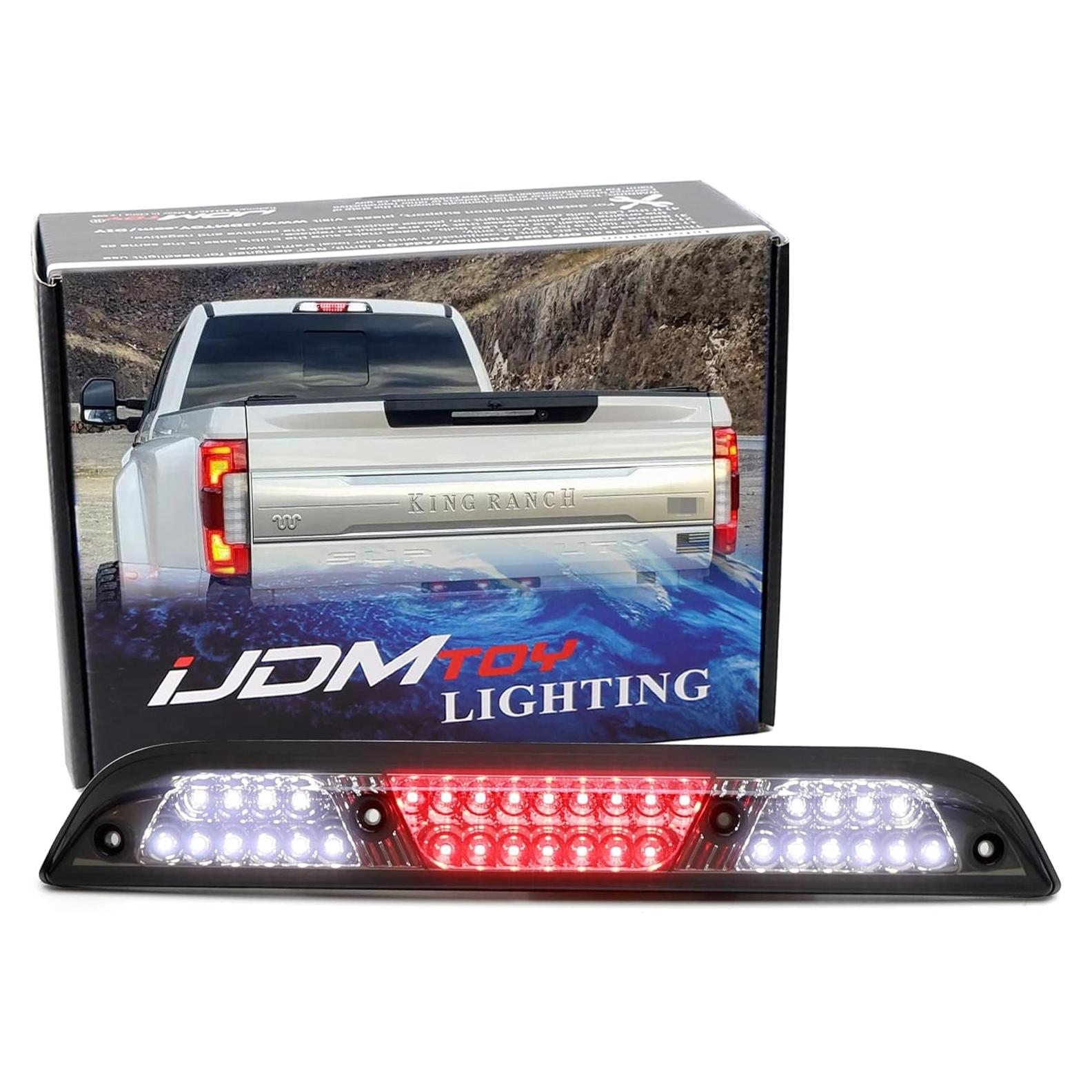 Luz de Freno Tercera LED iJDMTOY Ahumada Cromada para Ford
