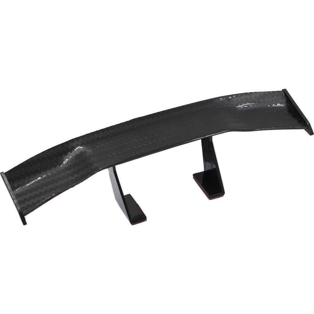 Alerón Mini Universal BokWin para Auto - Fibra de Carbono Negro