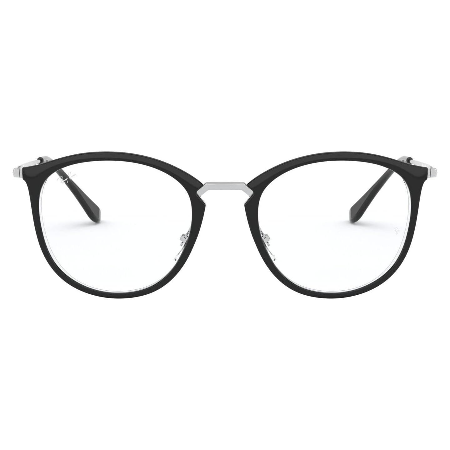 Gafas Recetadas Ray-Ban RX7140 Cuadradas 49mm Negro