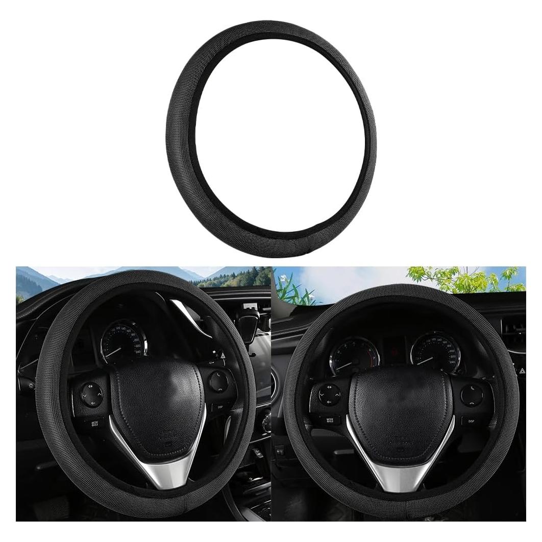 Funda de Volante Bittwee Universal 38.5 cm Antideslizante Negra