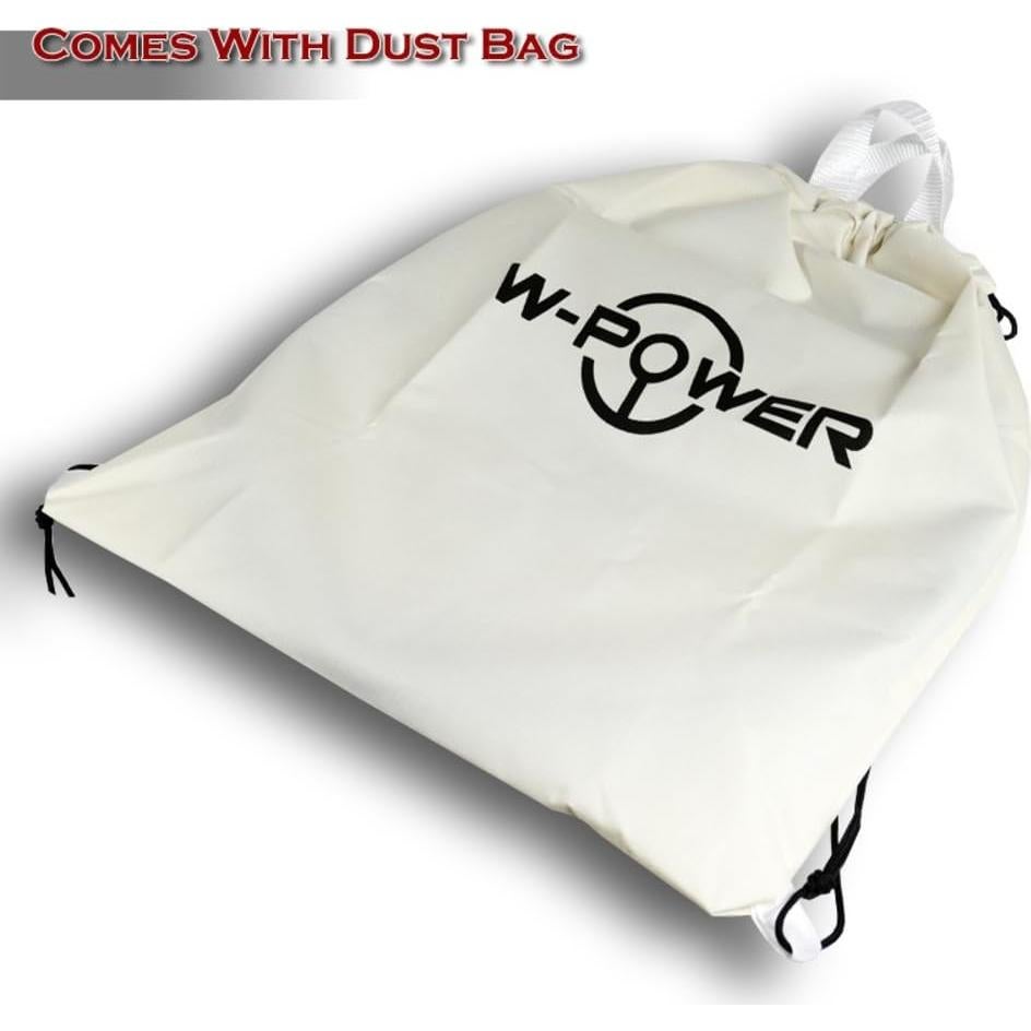 Volante de Dirección W-Power 15" Cuero Negro 3 Radios