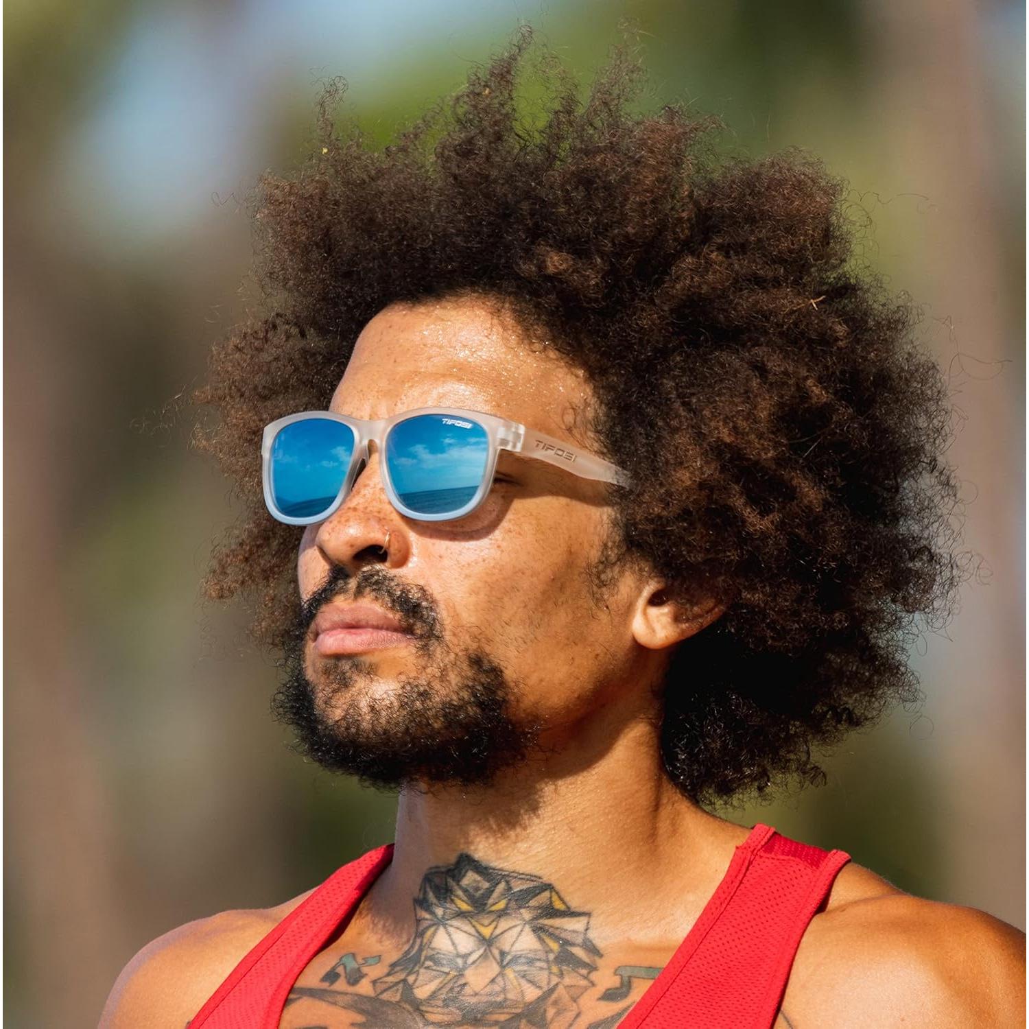 Gafas de sol Tifosi Swank XL - Lentes ahumados y espejo