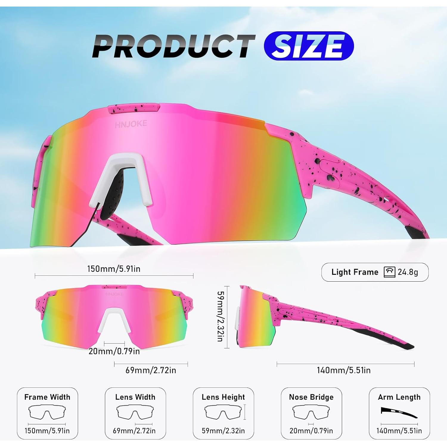 Gafas de Sol Deportivas Polarizadas UV400 para Ciclismo