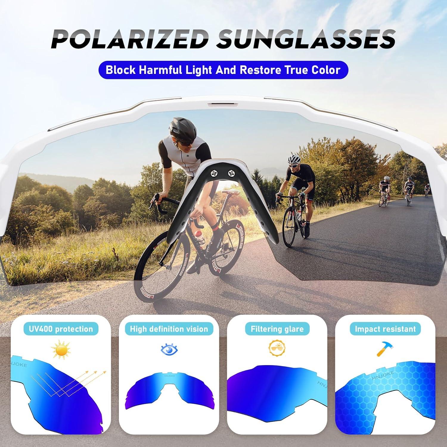 Gafas de sol deportivas UV400 Polarizadas para ciclismo
