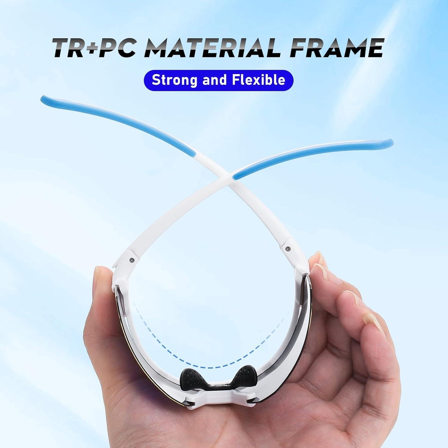 Gafas de sol deportivas UV400 Polarizadas para ciclismo