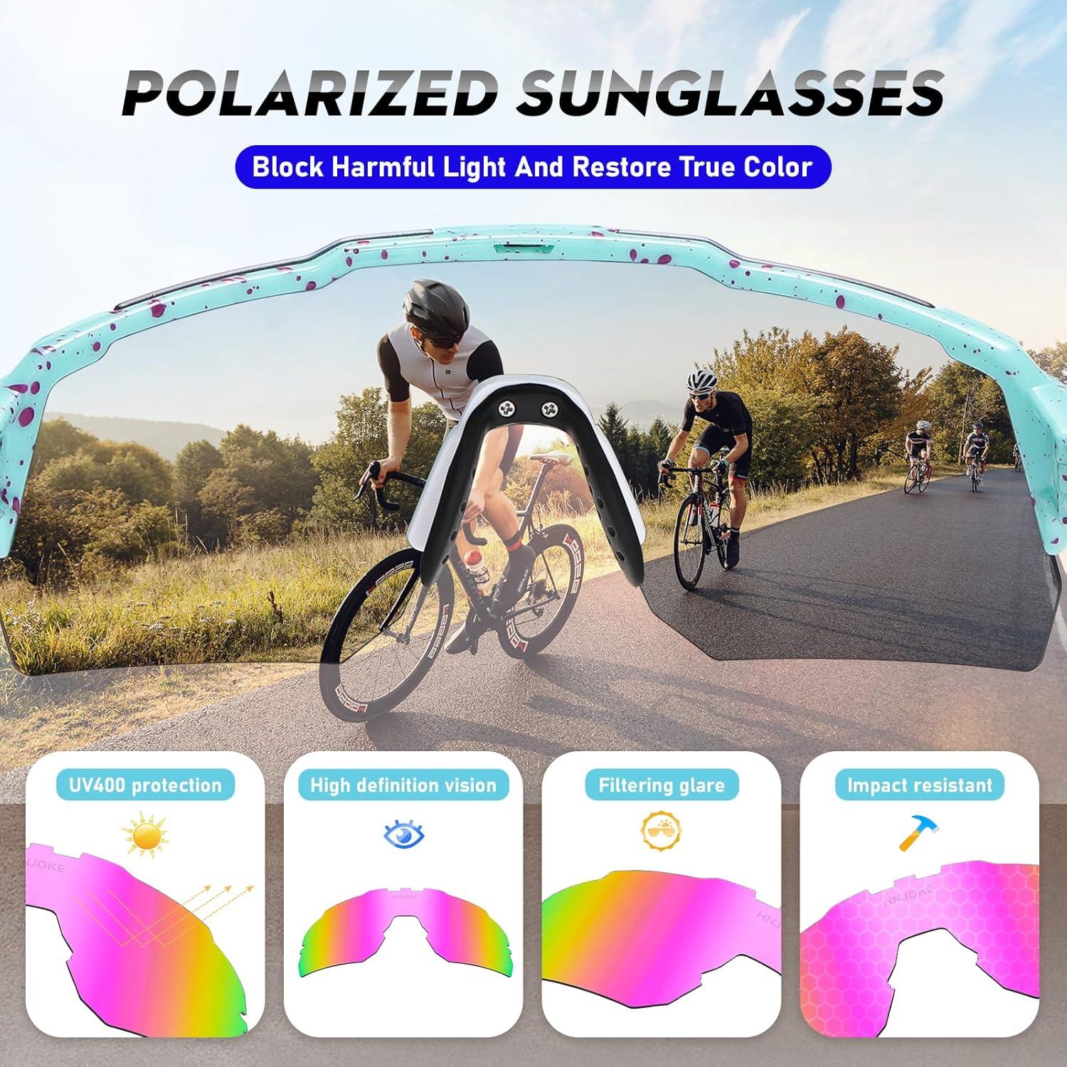 Gafas de sol deportivas UV400 Polarizadas para Ciclismo
