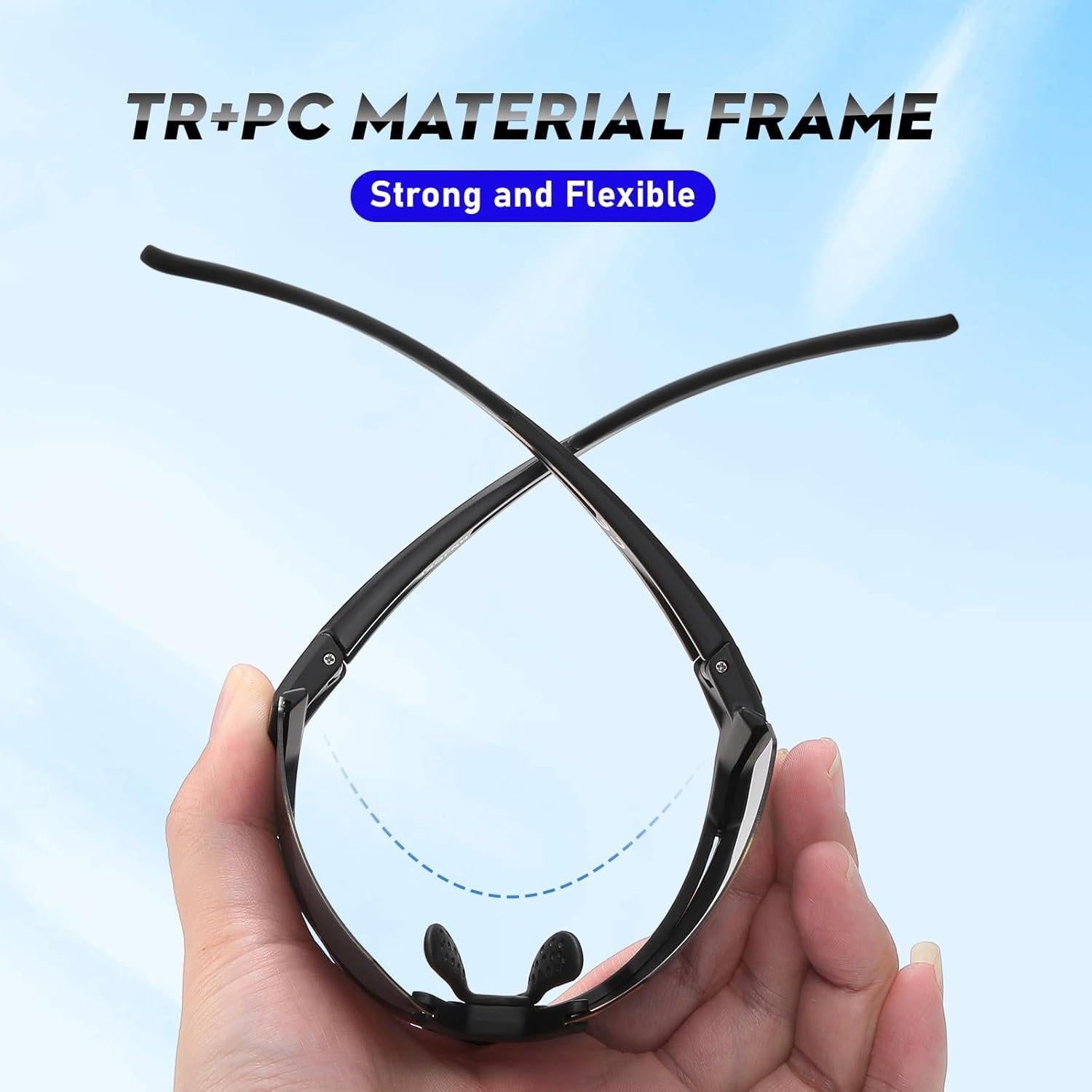 Gafas de sol deportivas UV400 Polarizadas para ciclismo