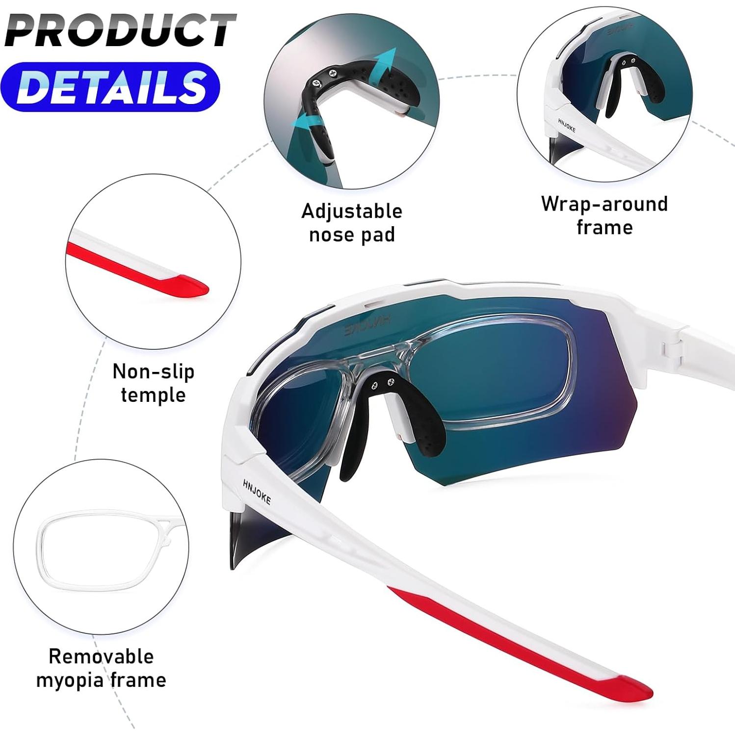 Gafas de sol deportivas UV400 Polarizadas para Ciclismo